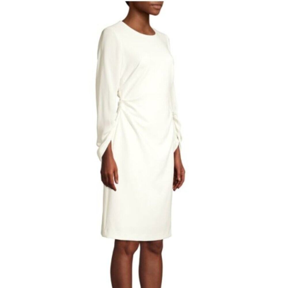 Kobi Halperin Drew Sheath Dress Ivory 4
